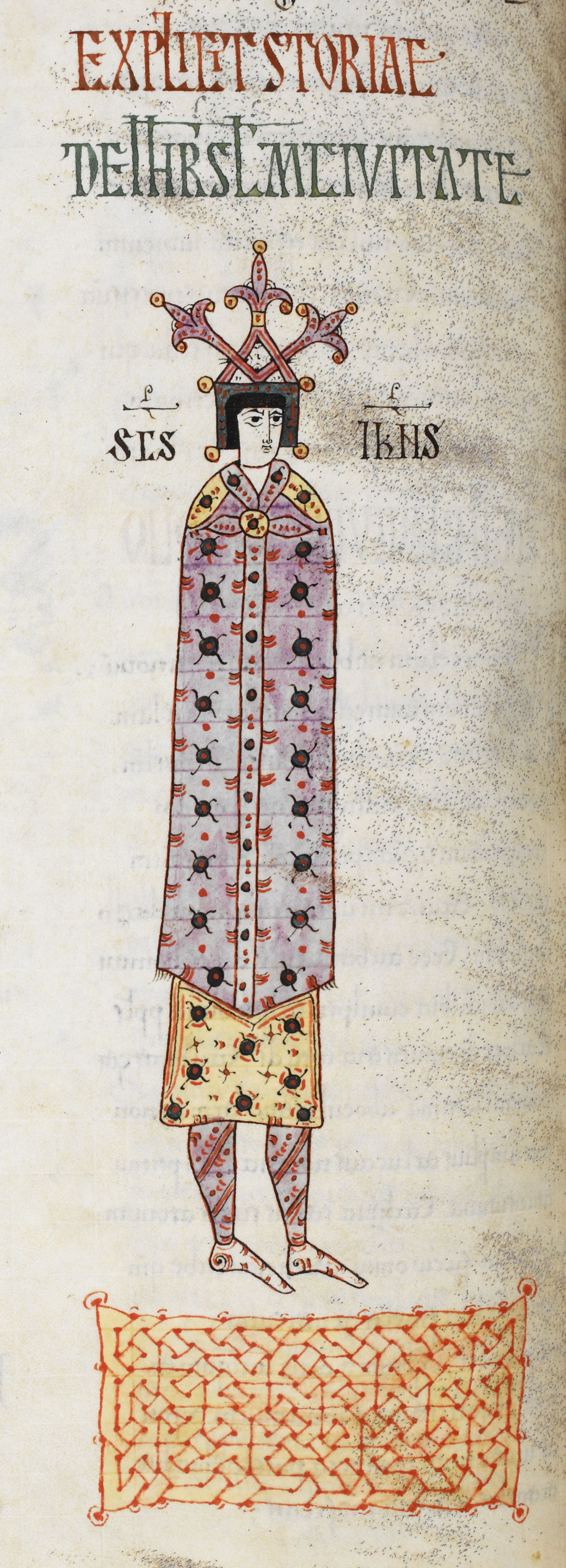 Beatus de Silos, folio 207v – Saint Jean.
