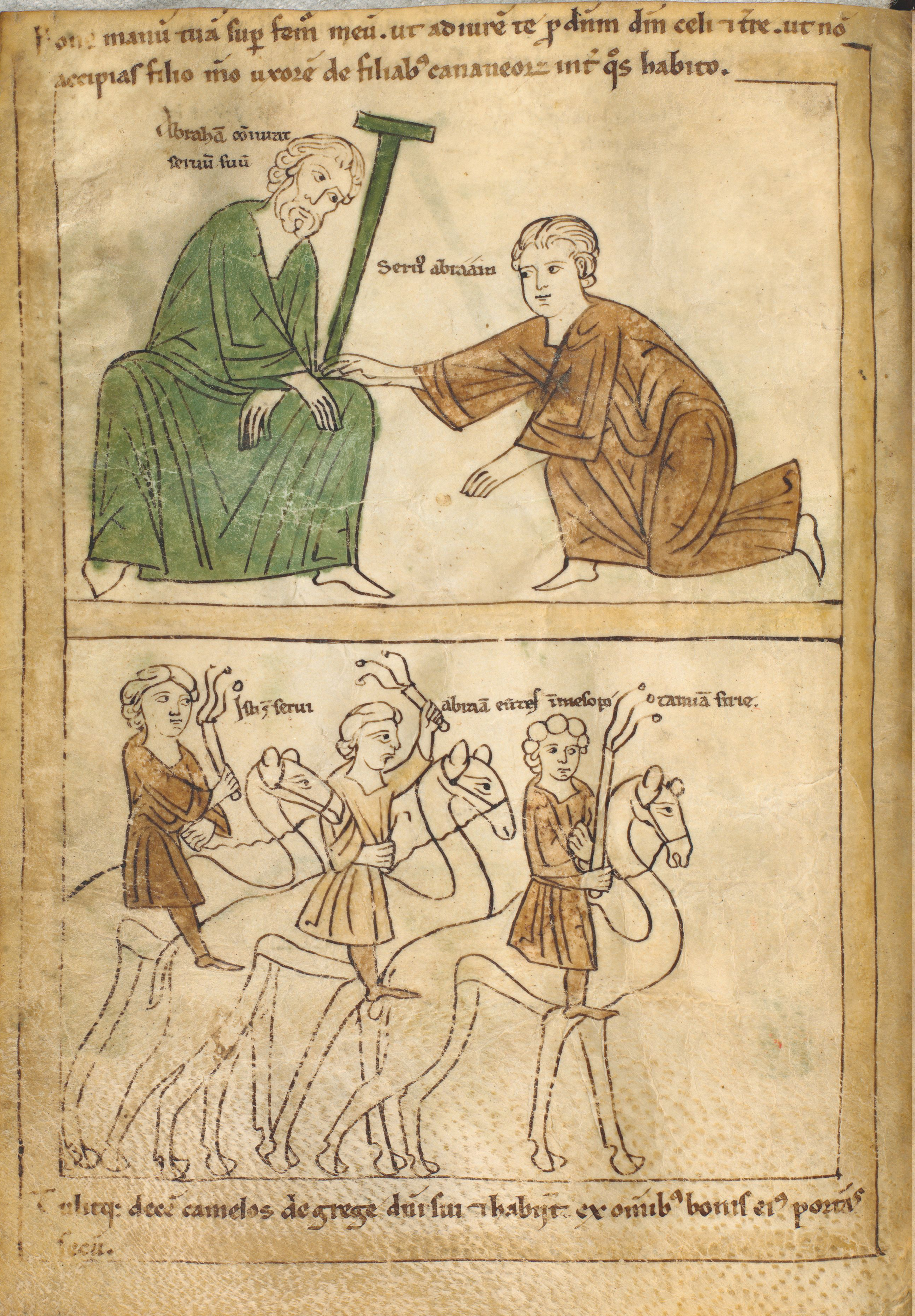 Seconde Bible de Pampelune – Folio 22v.