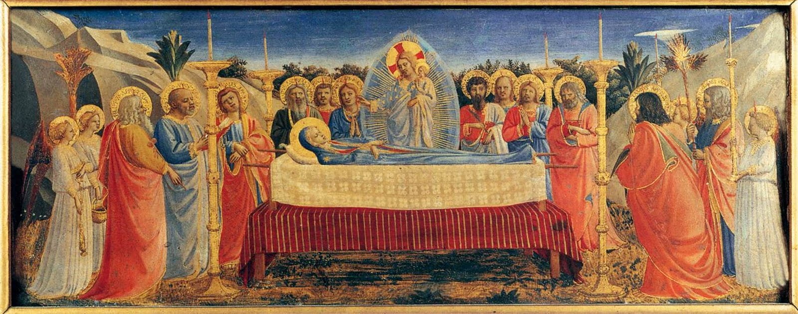 La Dormition – par Fra Angelico.