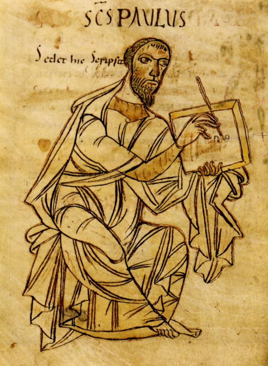 Paul apôtre – Manuscrit du IX<sup>ème</sup> siècle.