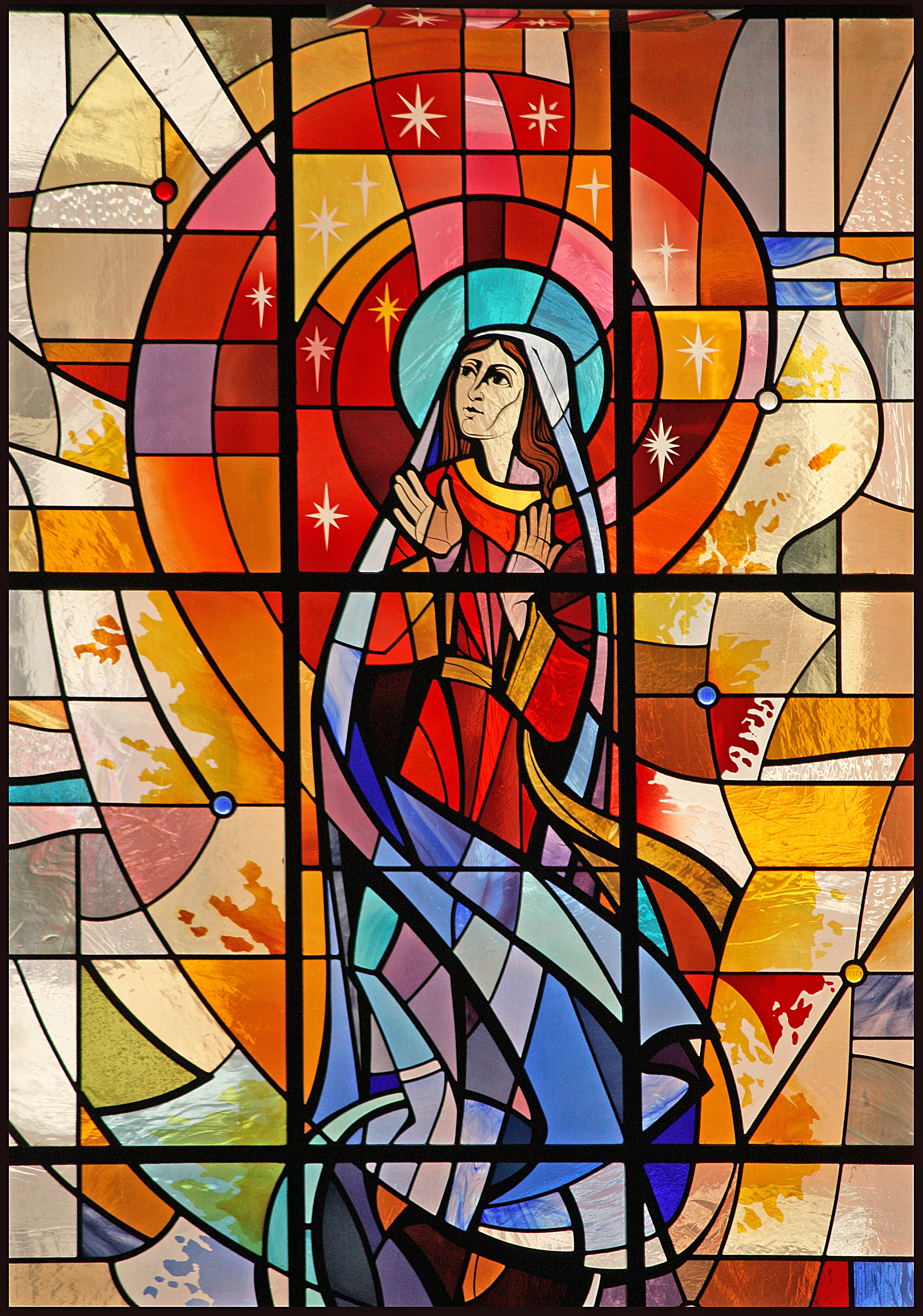 Vierge de l’Assomption – Église de Saint Aloysius, Somers Town, Londres.