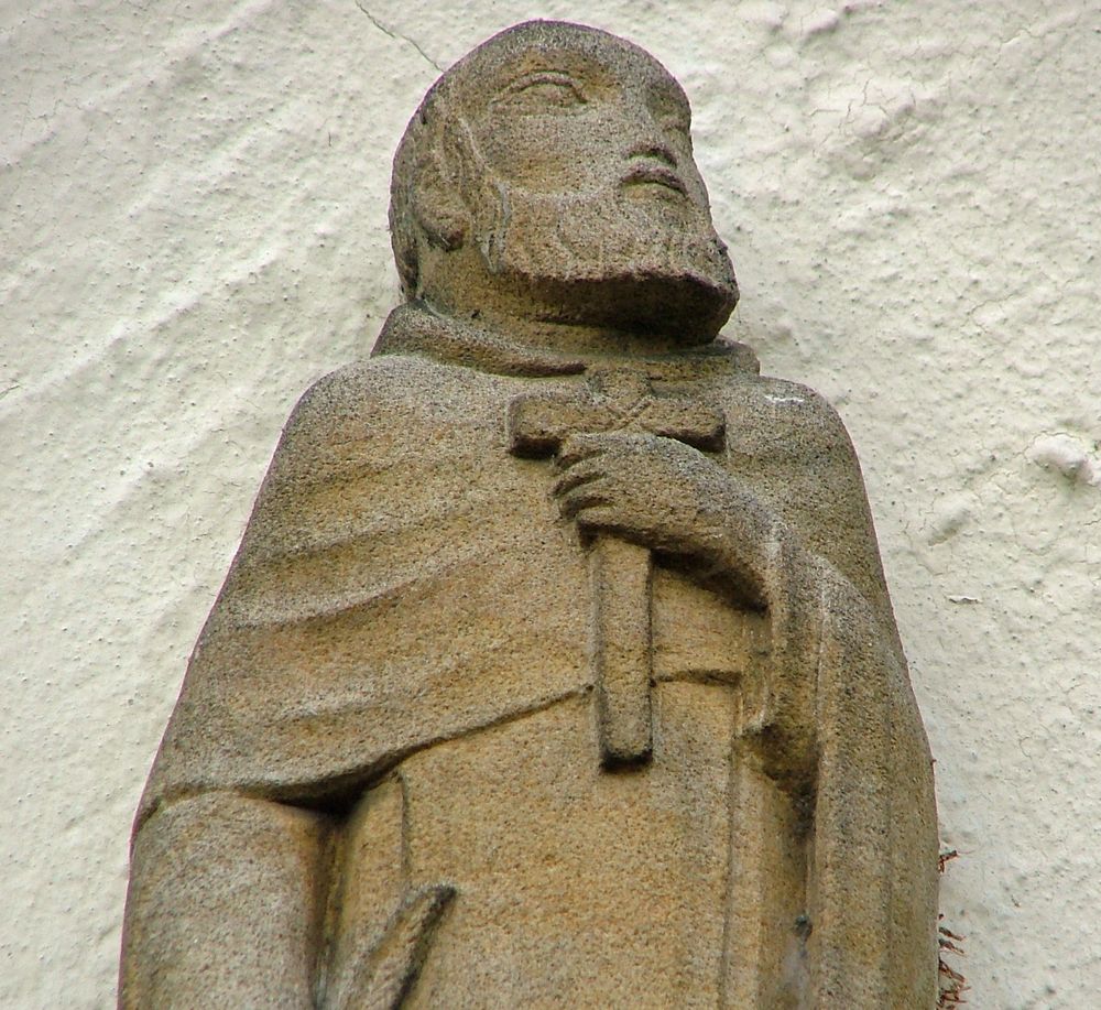 Saint Jean de la Croix – Statue.
