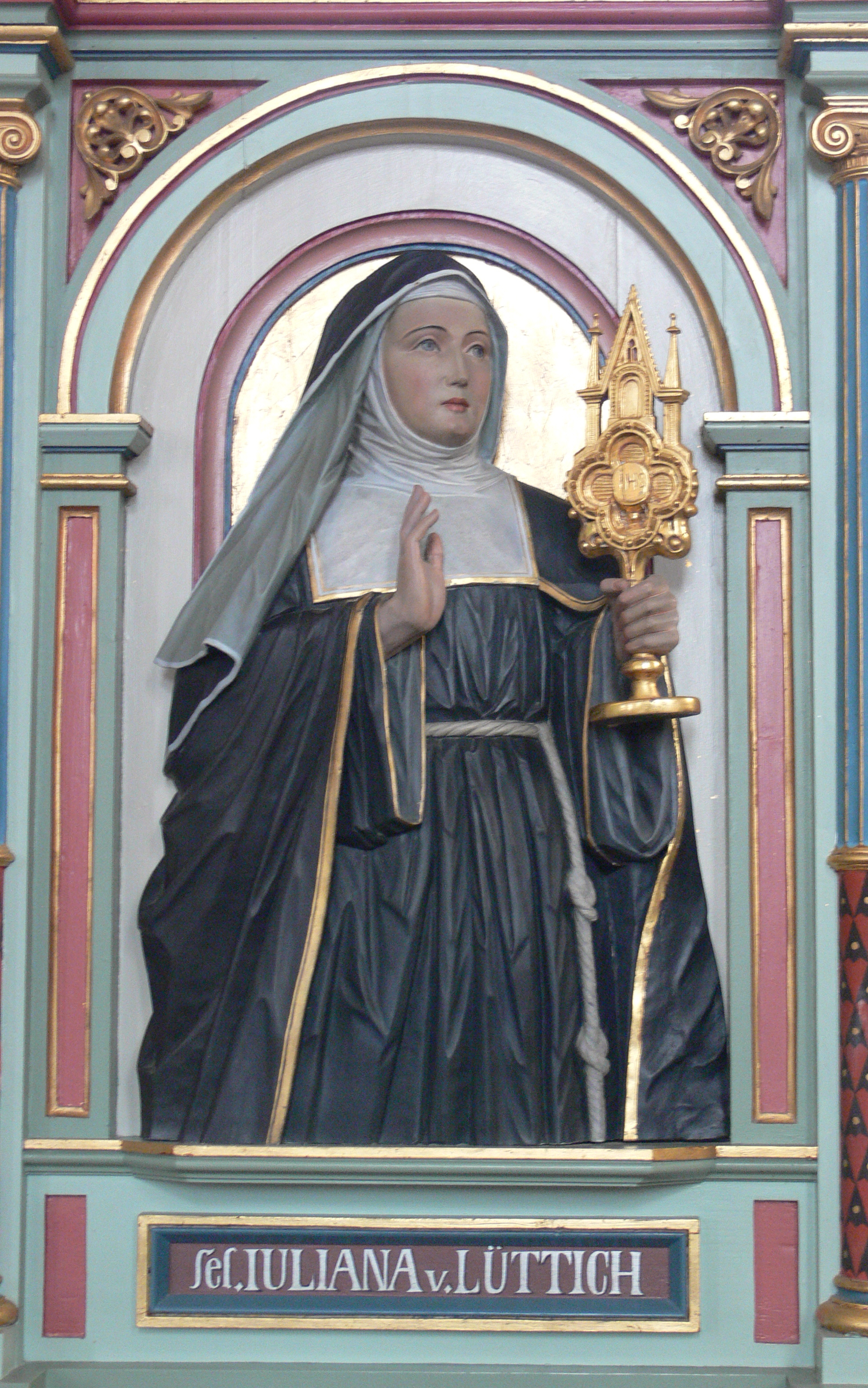 Sainte Julienne de Cornillon (ou Julienne de Liège).