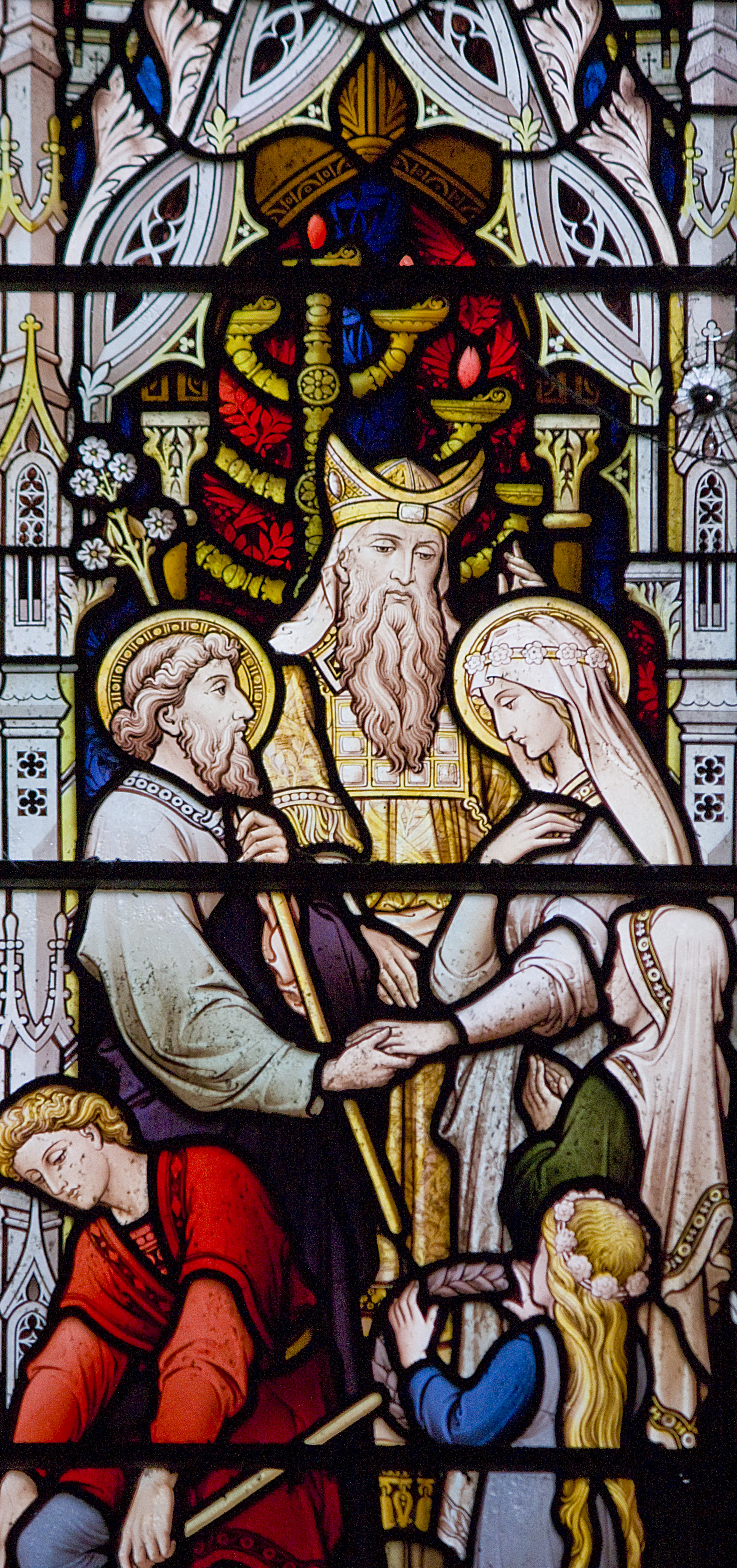 Le mariage de Marie & Joseph – Abbaye de Downside, Angleterre.