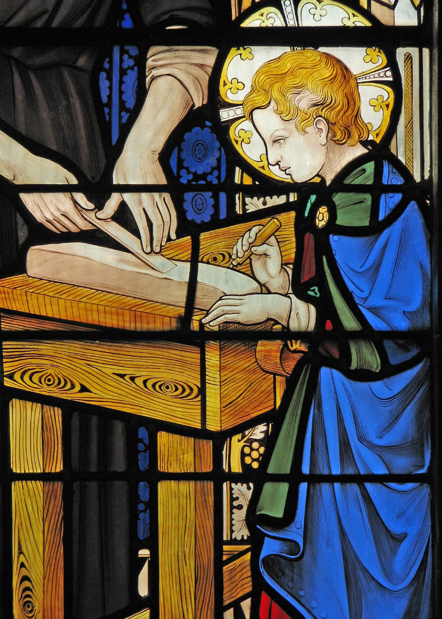 Jésus, fils du charpentier – St Mary & St John’s, Cowley.