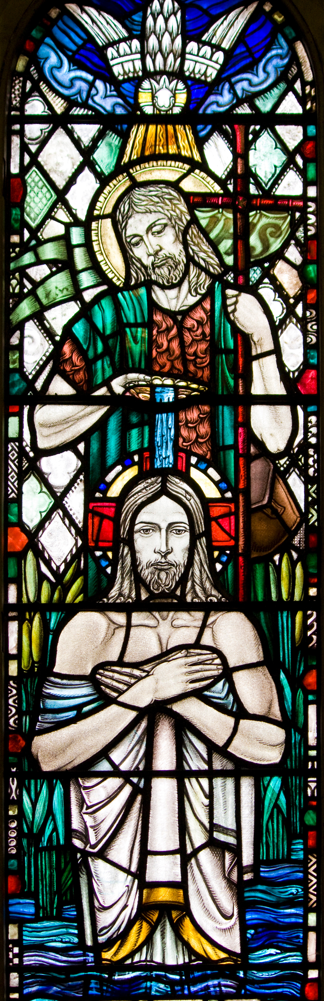 Le Baptême du Seigneur – Église jésuite du Sacré-Cœur, Edinburgh.