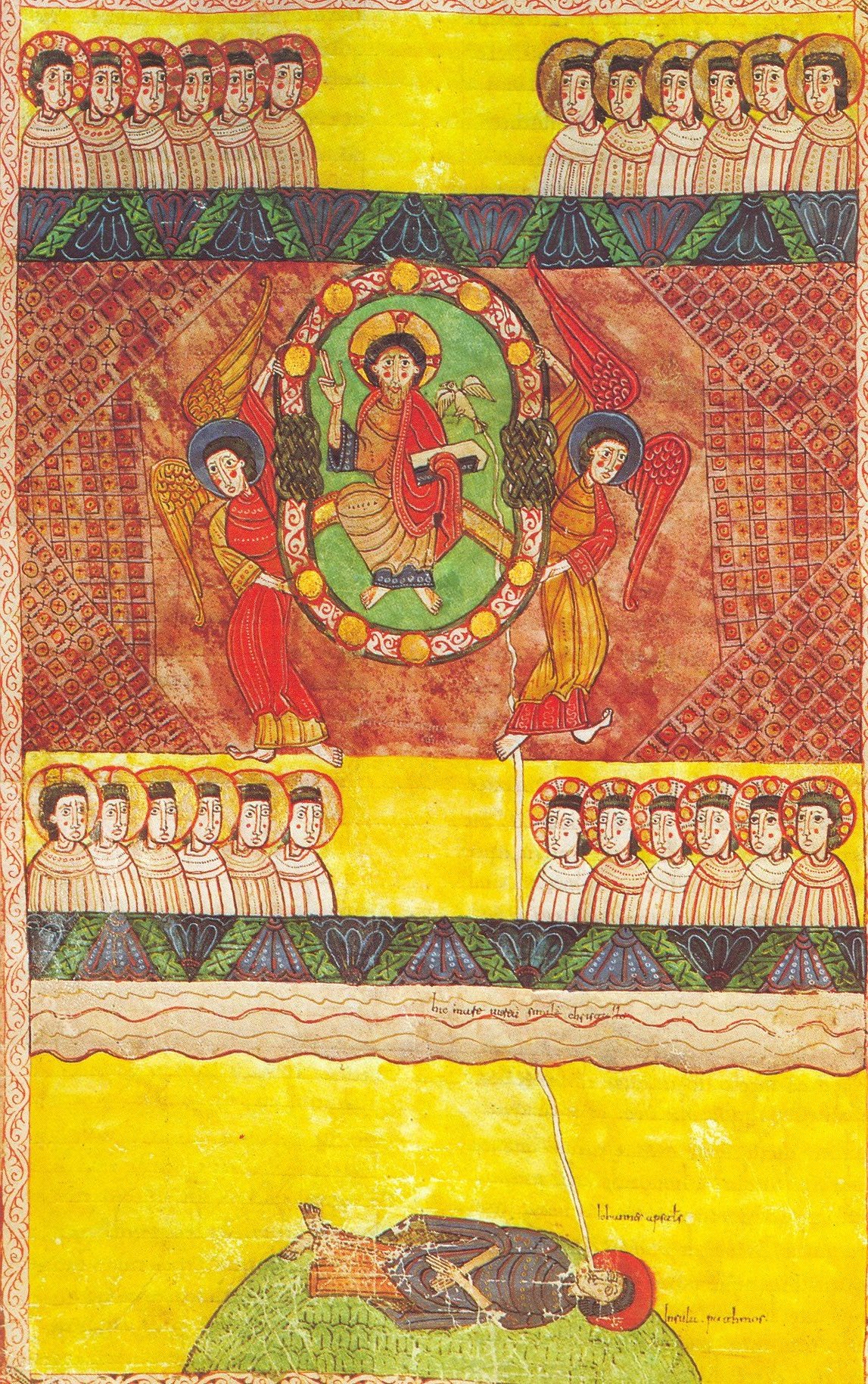 Beatus d’Osma – La Grande Théophanie, folio 70 verso.