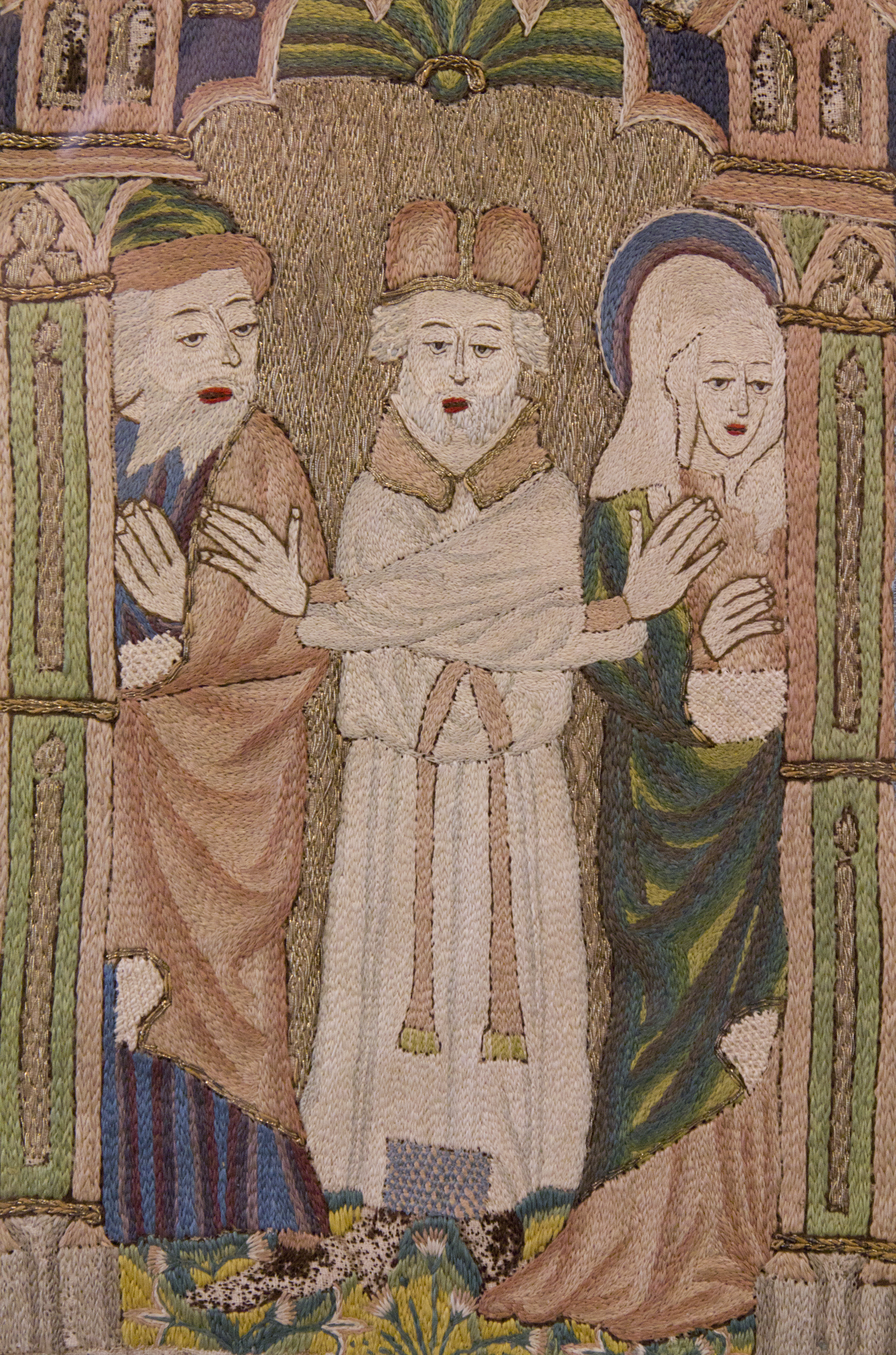 Mariage de sainte Anne et saint Joachim – Burrell Collection in Glasgow.