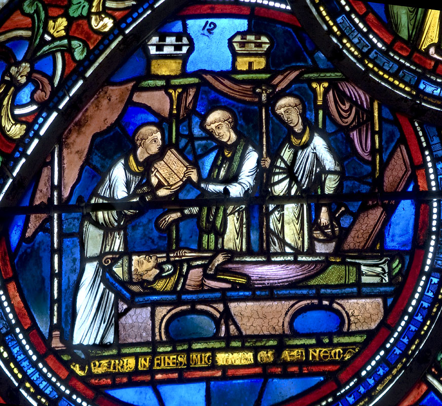 Enterrement de saint Thomas Becket.