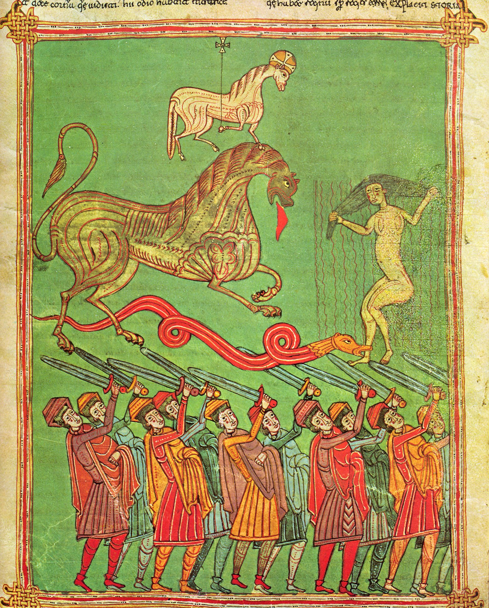 Beatus d’Osma – La victoire de l’Agneau, folio 145 verso