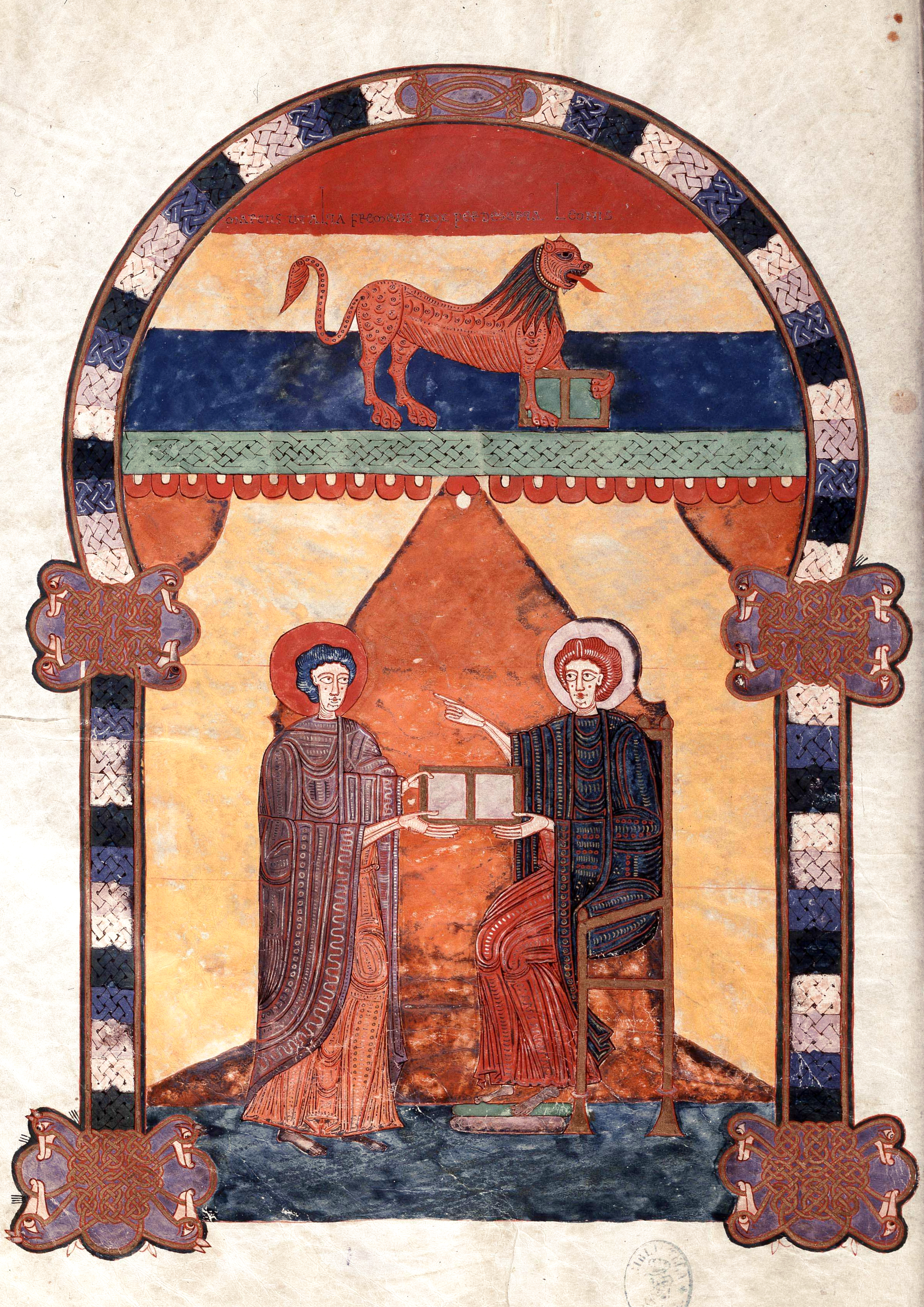 Beatus de Facundus, p. 16 – Évangile selon saint Marc.