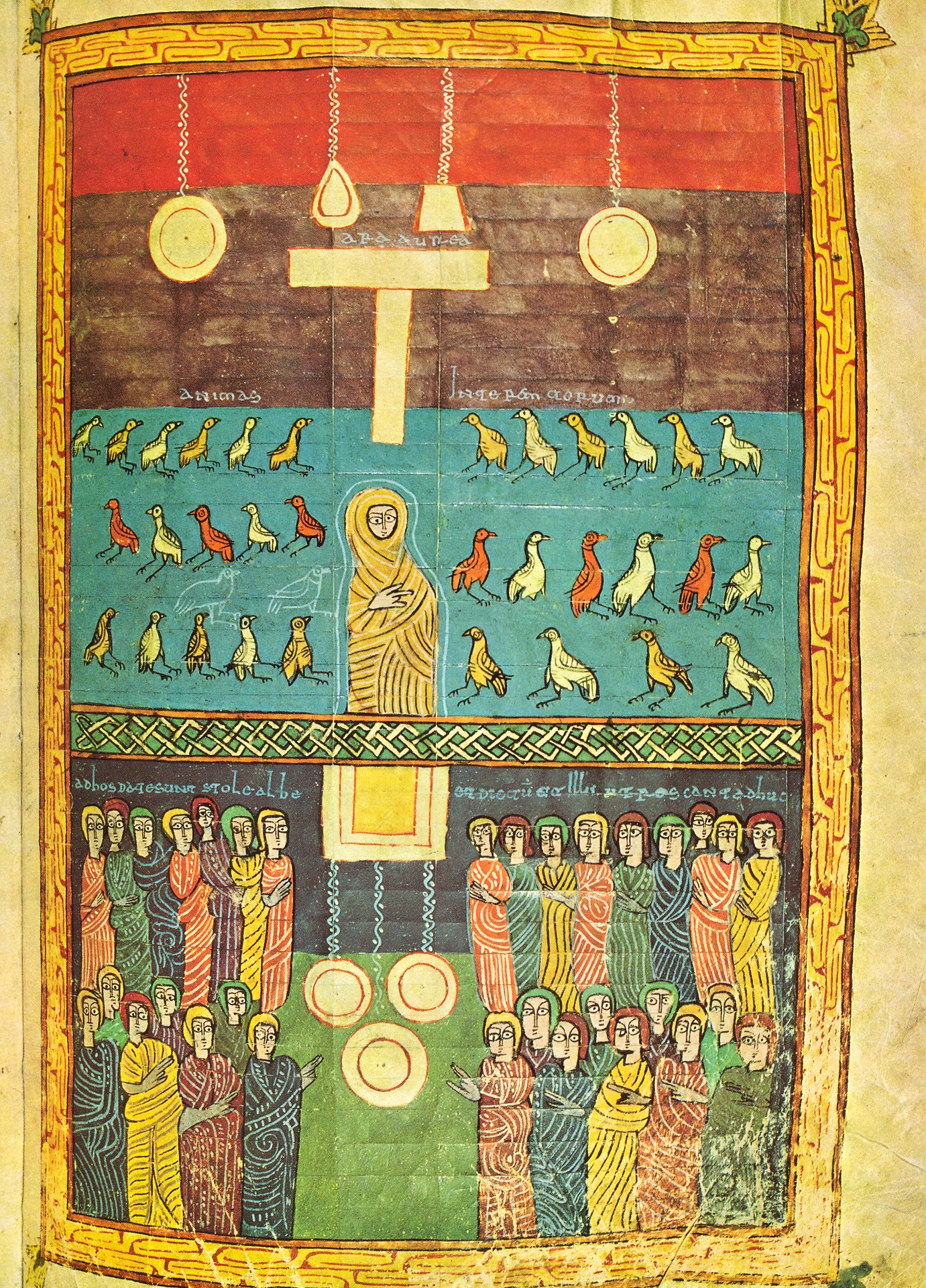Beatus d’Urgell – Le septième Sceau, folio 106.