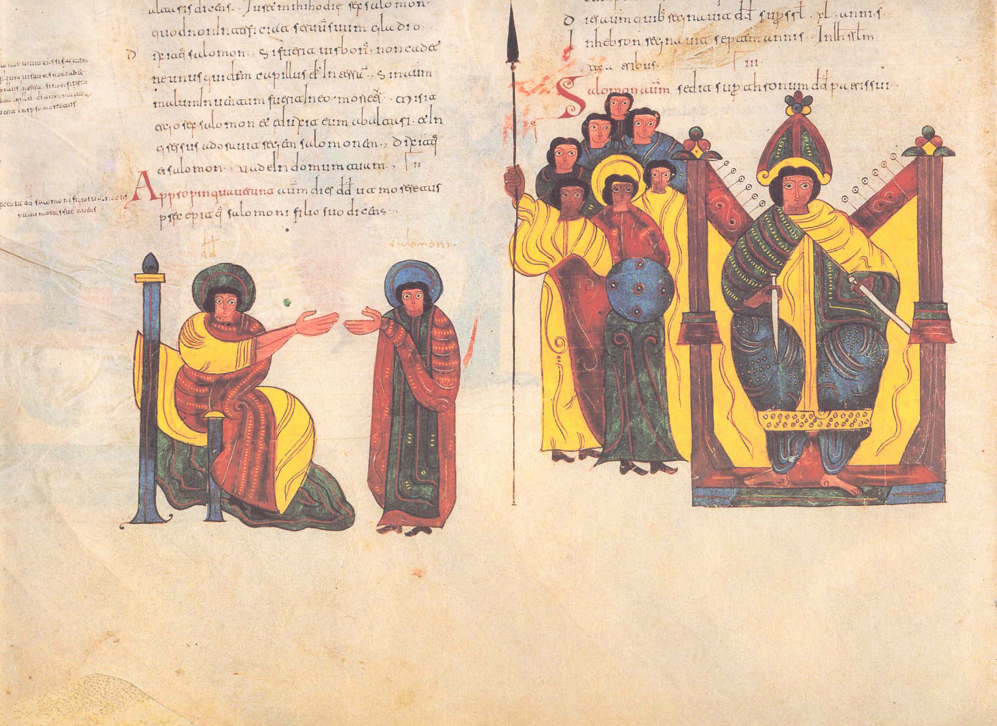 Codex Biblicus Legionensis – Le roi Salomon.
