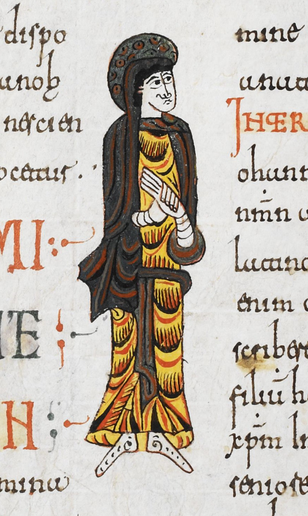 Beatus de Silos, folio 8v – Saint Jean.