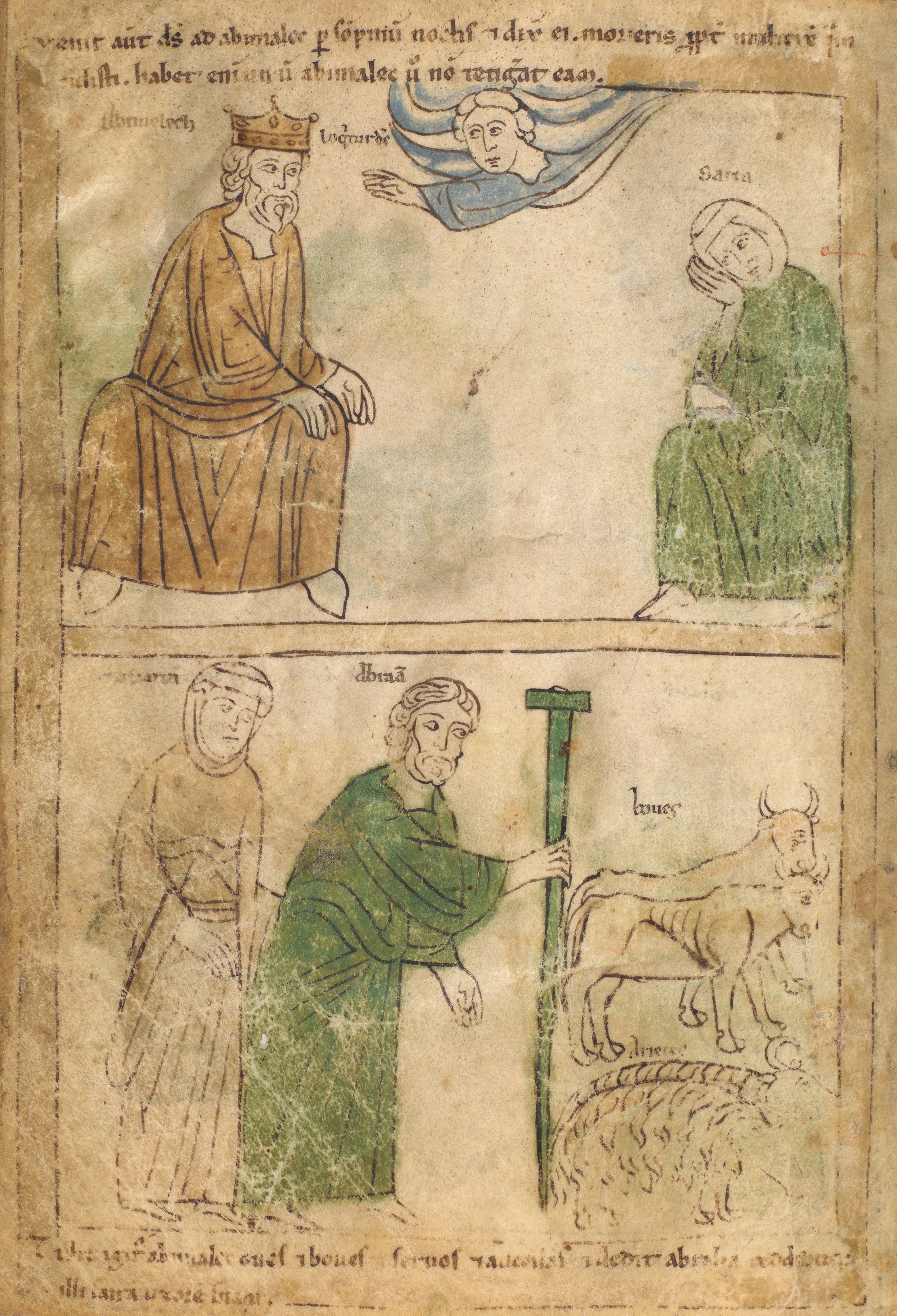 Seconde Bible de Pampelune, folio 18v.